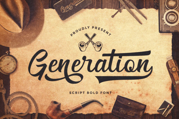 Generation Font Poster 1