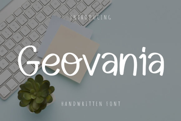 Geovania Font Poster 1