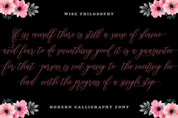 Gerakona Font Poster 3