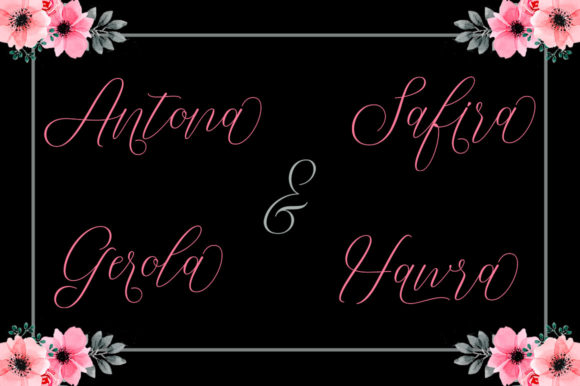 Gerakona Font Poster 6