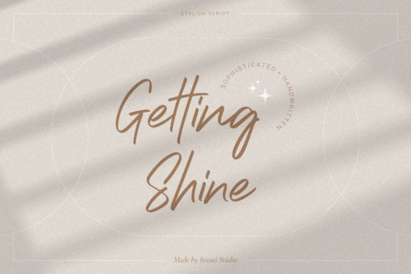 Getting Shine Font