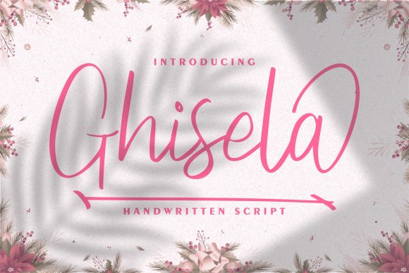 Ghisela Font Poster 1
