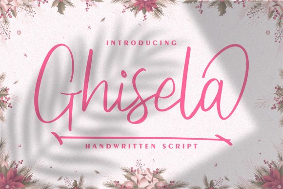 Ghisela Font Poster 1