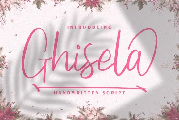 Ghisela Font Ghisela Font Poster 1