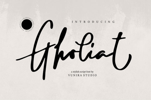 Gholiat Font