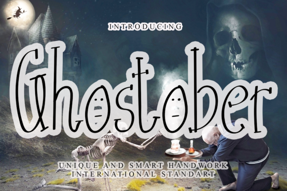 Ghostober Font Poster 1