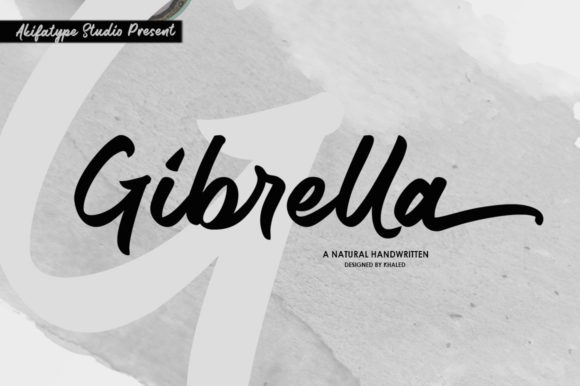 Gibrella Font Poster 1