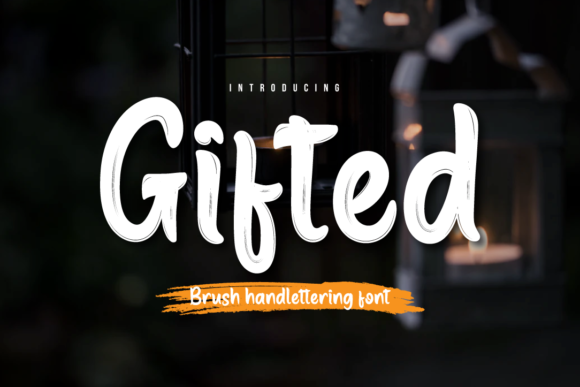 Gifted Font Poster 1