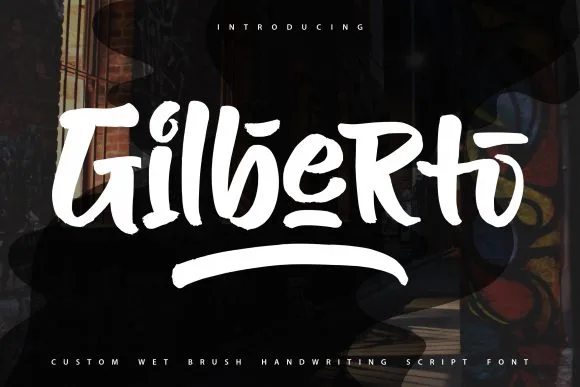 Gilberto Font Poster 1