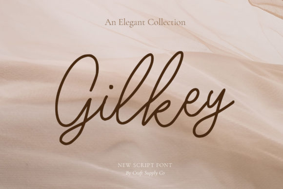 Gilkey Font Poster 1