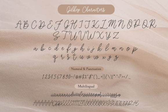 Gilkey Font Poster 8