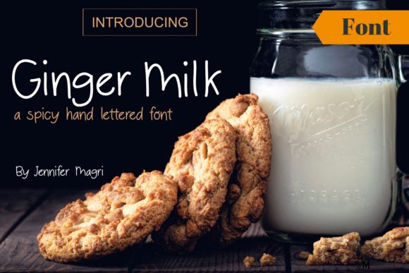 Ginger Milk Font Poster 1