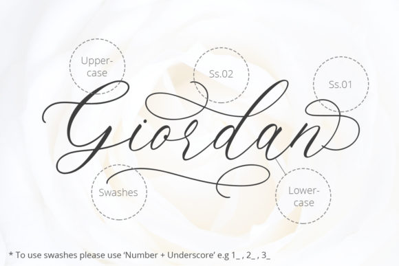 Giordan Font Poster 7