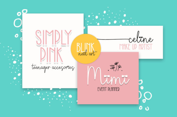 Girl Boy Font Poster 3