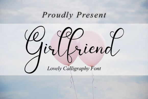 Girl Friend Font Poster 1