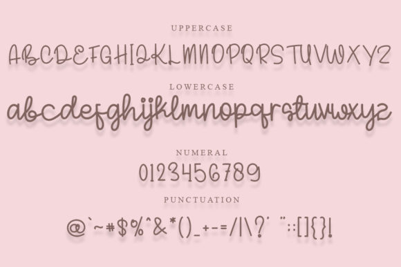 Girlfriend Font Poster 5