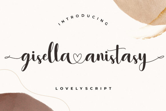 Gisella Anistasy Font Poster 1