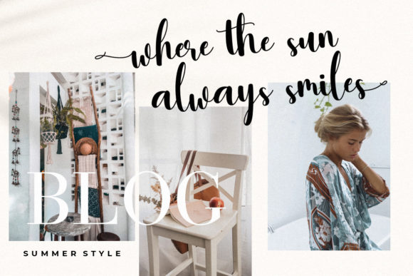 Gisella Anistasy Font Poster 2