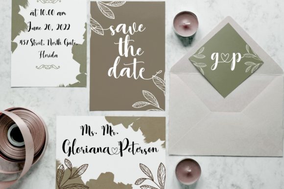 Gisella Anistasy Font Poster 5