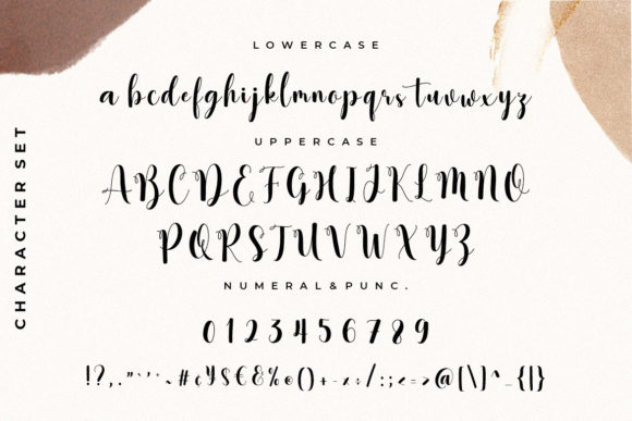 Gisella Anistasy Font Poster 8