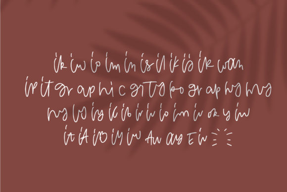 Give Away Font Poster 2