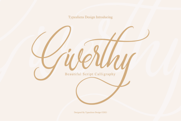 Giverthy Font