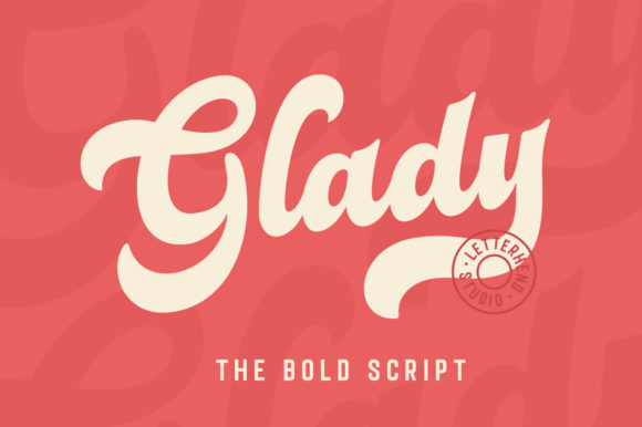 Glady Font Poster 1