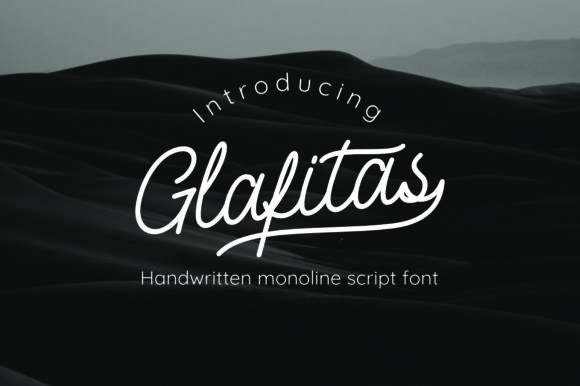 Glafitas Font Poster 1