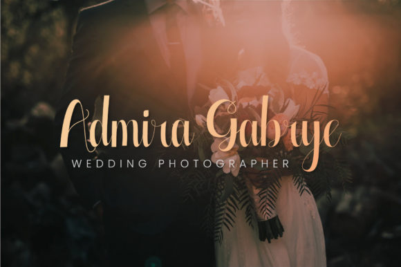 Glamhoure Font Poster 3