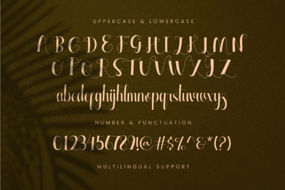 Glamhoure Font Poster 8
