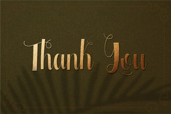 Glamhoure Font Poster 9