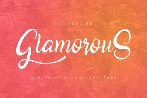 GlamorouS Font Poster 1
