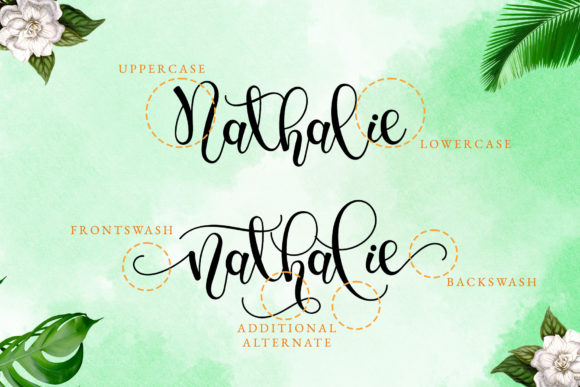 Glassy Anchor Font Poster 2