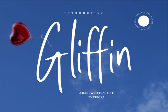 Gliffin Font Poster 1