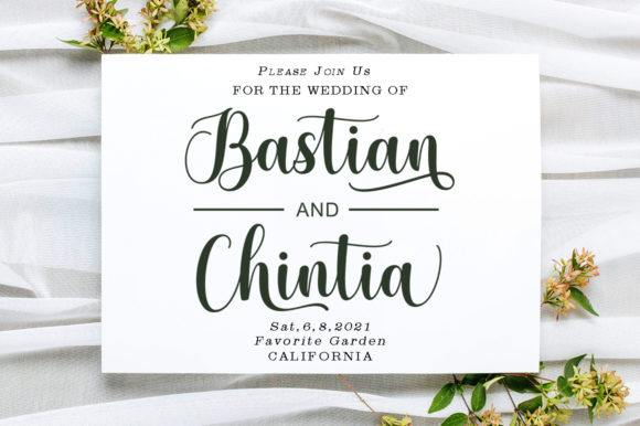 Glistening Font Poster 2