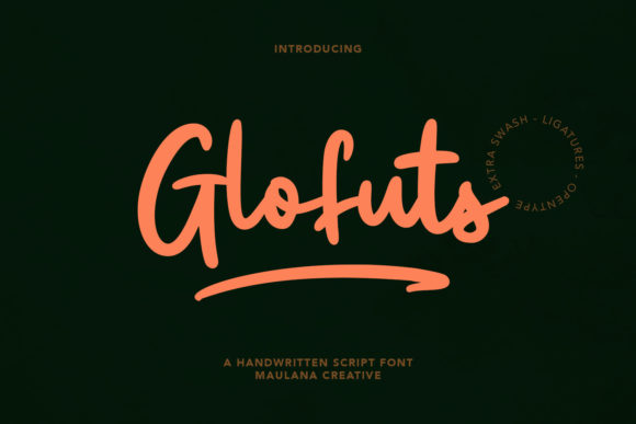 Glofuts Font Poster 1