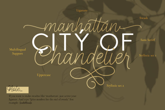 Glory Sunset Font Poster 5