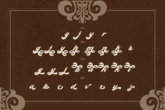 Glotera Font Poster 5