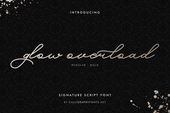 Glow Overload Font