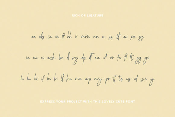 Glowyts Font Poster 4