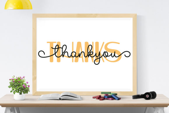 Golden Avocado Font Poster 15