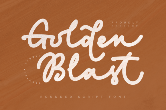 Golden Blast Font