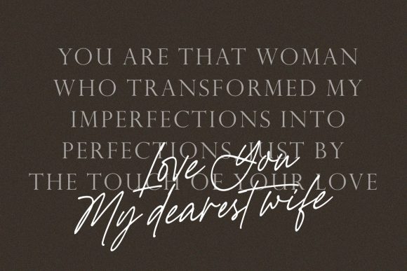 Golden Hopes Font Poster 4