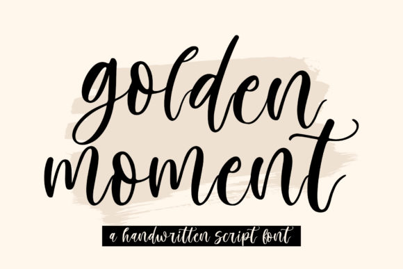 Golden Moment Font