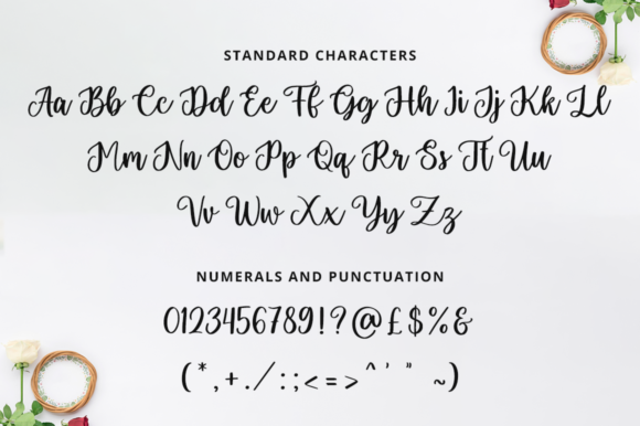Golden Tale Font Poster 10