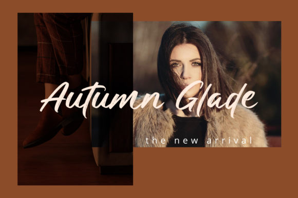 Golden Winter Font Poster 5