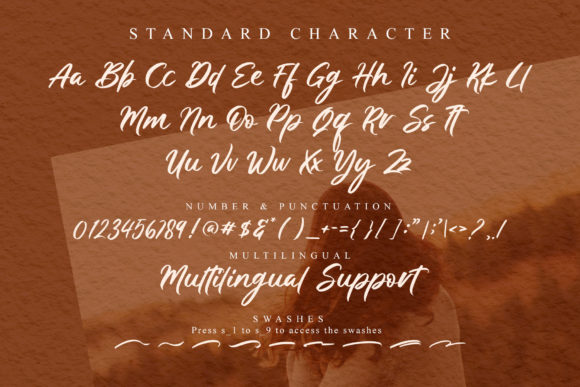 Golden Winter Font Poster 9