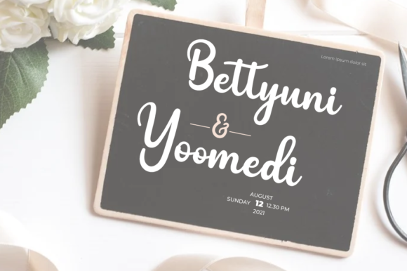 Goldest Font Poster 2
