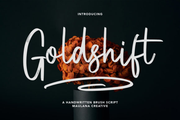 Goldshift Font Poster 1