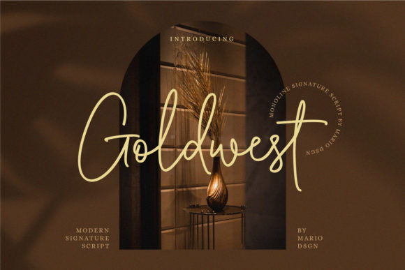 Goldwest Font